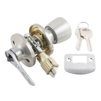 AP Products Interior Privacy Door Lock, Silver