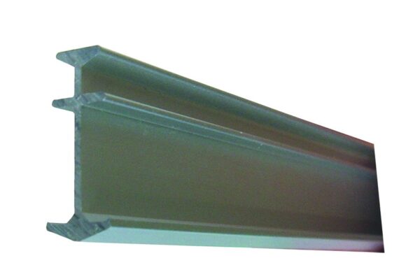 JR Products 48-inch Type B I-Beam Curtain Track, Silver Aluminum