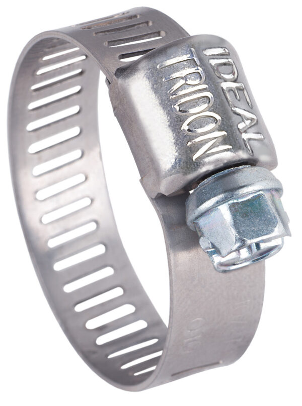 Ideal 1/4-Inch Stainless Micro-Gear Hose Clamp