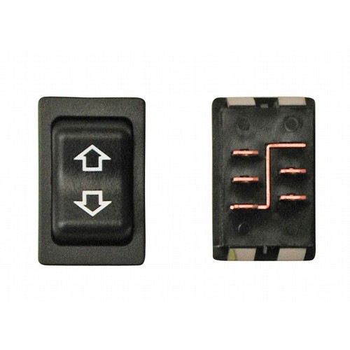 Valterra 5-Pin Slide Out Switch, 12V/40A, Black