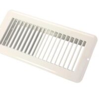 JR Products Heating/Cooling Register 11-1/2x5-9/16 Inch, White