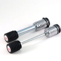 DeadBolt Trailer Coupler Lock, Keyed-Alike Set, 2 Inch Receiver, Silver