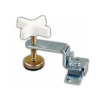JR Products Fold-Out Bunk Clamp, Zinc-Plated, 4.15-Inch Hole Spacing