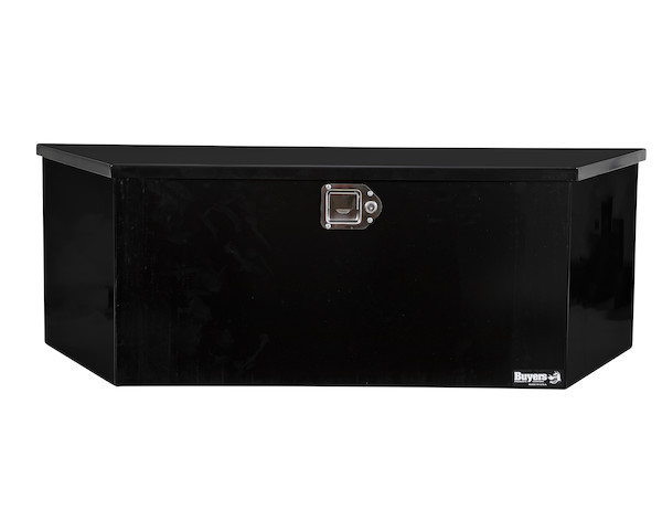 Buyers Products Steel Trailer Tongue Tool Box, 49 Inch, 6.9 Cubic Feet, Black