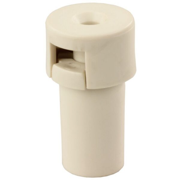 JR Products Window Shade Cord Retainer, Round, Beige, Set of 2