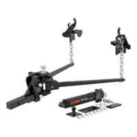 CURT Weight Distribution Hitch, Trunnion Bar, 10,000 lb, with Shank and Ball