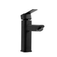 Dura Faucet Lavatory Faucet with 90 Degree Angle Spout, Matte Black