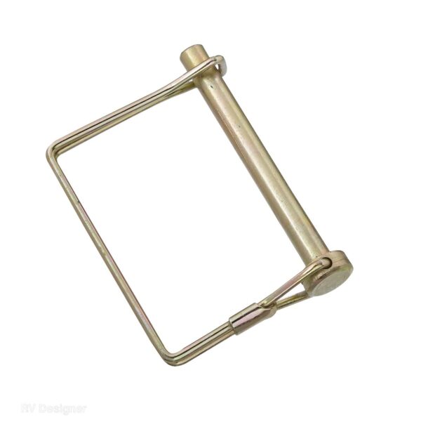 RV Designer Coupler Safety Pin, 5/16 x 2-5/8 Inch, Gold