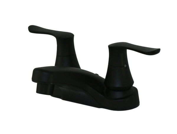 Empire Faucets Lavatory Faucet, 4 Inch Spread, 2 Handle, Diverter, Matte Black