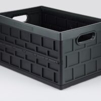 Space Made Collapsible Storage Container, Chive, 385 lb Capacity