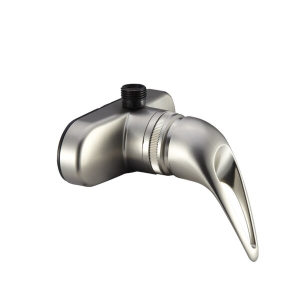 Dura Faucet Single-Lever Shower Control Valve, 4 Inch, Silver