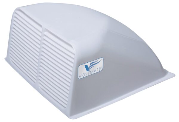 Ventmate Dome Roof Vent Cover 14 x 14 Inch, White, 21 x 19 Inch