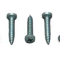AP Products #8 Self-Drilling Screw, Square Recess Pan, 1 Inch, Pack of 500