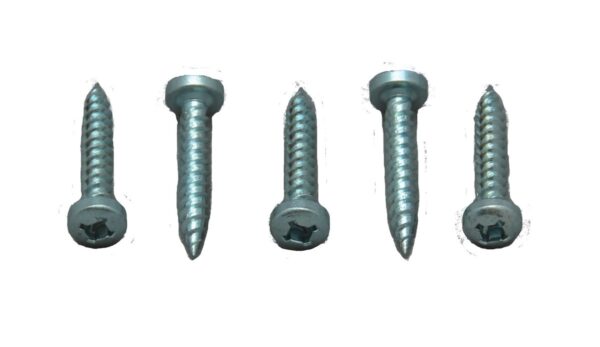 AP Products #8 Self-Drilling Screw, Square Recess Pan, 1 Inch, Pack of 500
