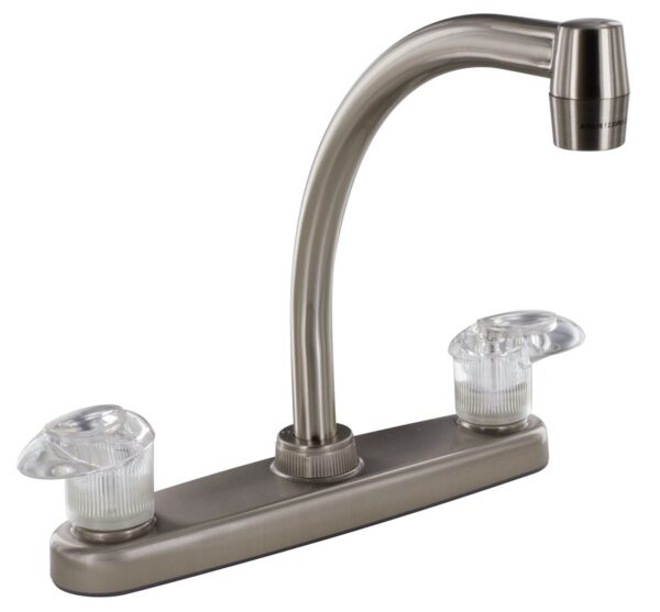 Phoenix Products 8 Inch Kitchen Faucet, High Arc, Brushed Nickel