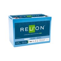 RELiON 12 Volt 80 Ah Lithium Deep Cycle Battery, Group 27