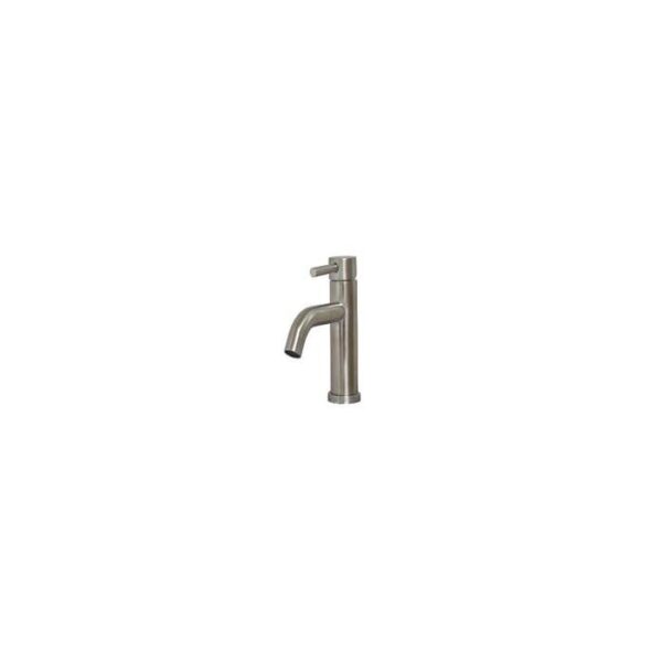 Empire RV Basin Faucet, Brushed Nickel, Single Hole, Lever Handle