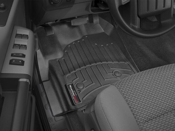 WeatherTech Floor Liner Set, Two-Piece, Black