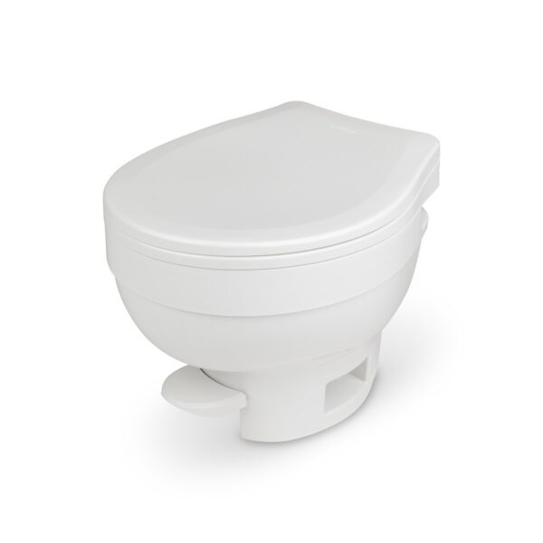 Norcold Thetford Aqua Magic V RV Toilet Low Profile, 12-15/16 Inch Seat