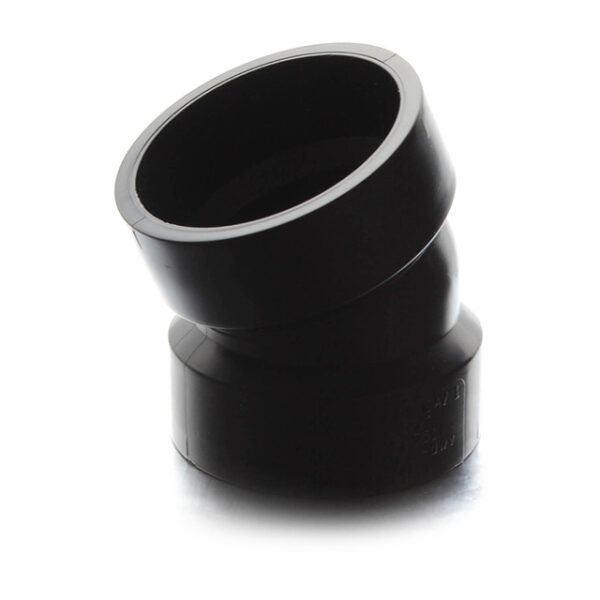 LaSalle Bristol 22.5-Degree Elbow, 2 Inch, Black