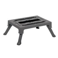 Stromberg Carlson Manual Entry Step, Silver, 8-1/8 Inch, 1000 lb