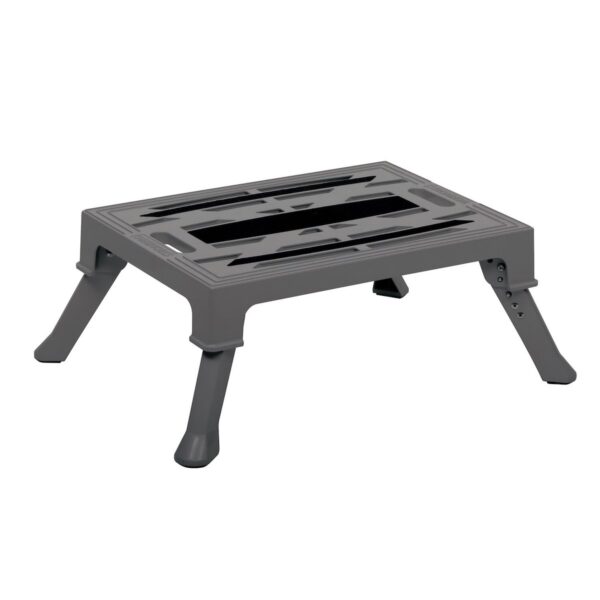 Stromberg Carlson Manual Entry Step, Silver, 8-1/8 Inch, 1000 lb