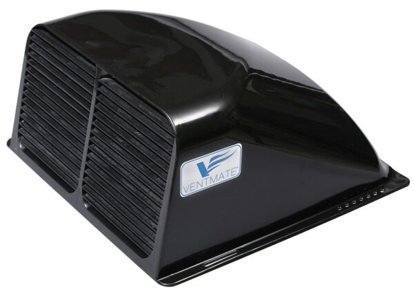 Ventmate Dome Roof Vent Cover 14 x 14 Inch, Black, 22 x 19 Inch