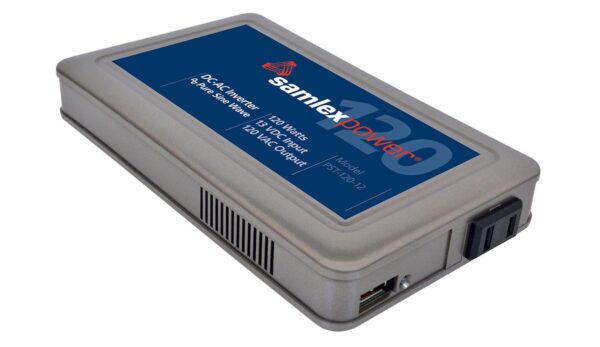 Samlex America 120W Pure Sine Wave Power Inverter, 12 Volt DC