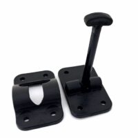 JR Products 3.5 Inch T-Style Door Catch, Black