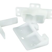 JR Products Roller Drawer Slide, White