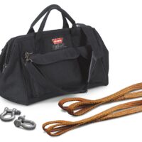 WARN PullzAll Rigging Kit with D-Shackles, Straps, and Carry Bag