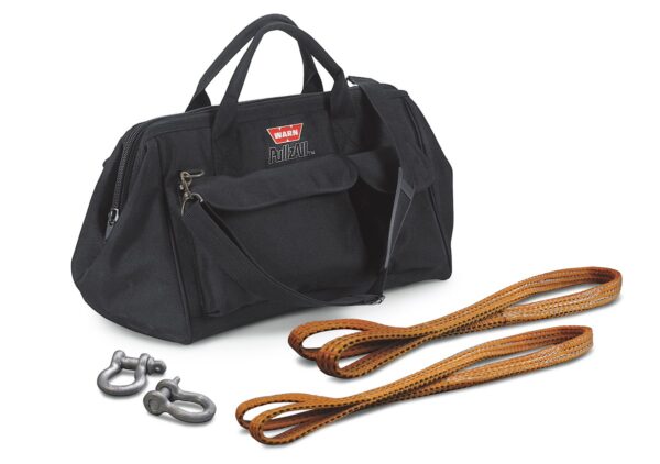 WARN PullzAll Rigging Kit with D-Shackles, Straps, and Carry Bag