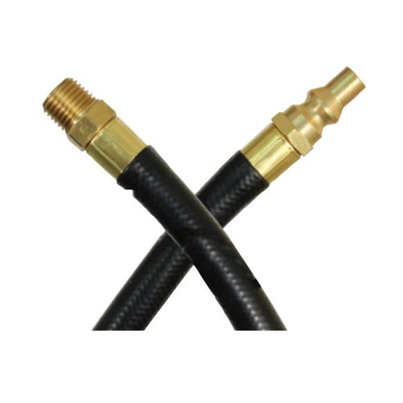 JR Propane Supply Hose 60 inch, 1/4 inch Quick Connect
