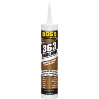 Accumetric Acrylic Latex Caulk Sealant, 10.1 Ounce Cartridge, Gray, Paintable
