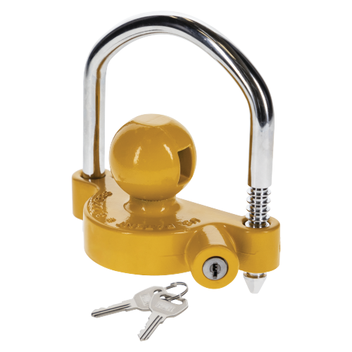 Reese Towpower Universal Trailer Coupler Lock, Yellow