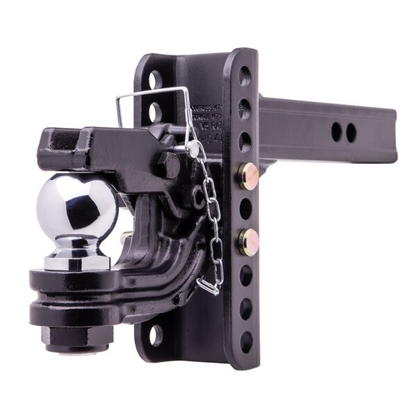 Husky Towing Pintle Hook, 2 inch Receiver, 10,000 lb, Black