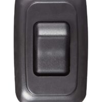 RV Designer Rocker Switch, 12 Volt, 1 Amp, Black