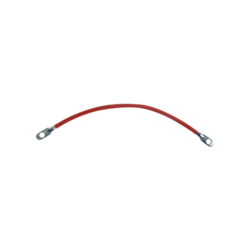 East Penn 4 Gauge Battery Cable, 3/8 Inch Eyelet Ends, 32 Inch, Black Negative