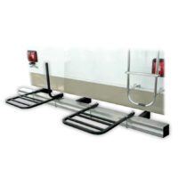 Swagman Bike Rack, Bumper Mount, 2 Bikes, Tire Clamp, Black