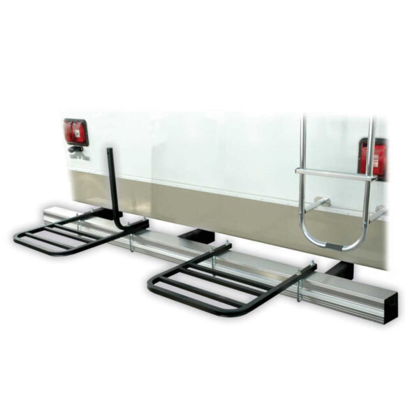 Swagman Bike Rack, Bumper Mount, 2 Bikes, Tire Clamp, Black