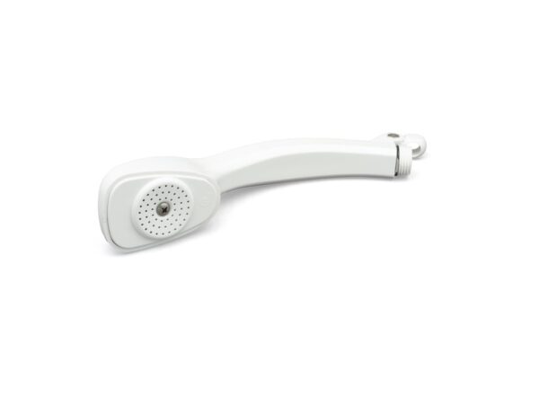 B&B Molders Shower Head, Hand-Held, Polar White
