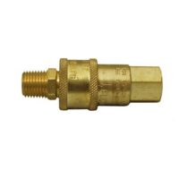 AP Products Propane Quick Connect, 1/4 Inch, Gold