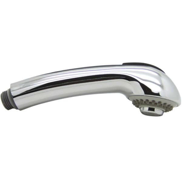 Dura Faucet Pull-Out Sprayer Head, Silver, Polished Chrome, 1/2 Inch