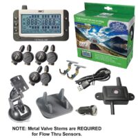 TST TPMS 6-Sensor Valve Cap Kit with 3.5-Inch Display
