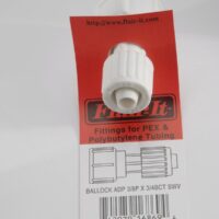 Elkhart Supply 3/4 Inch Fresh Water Coupling, Female Swivel, White