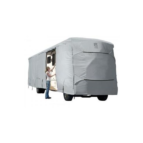 Classic Accessories Class A Motorhome Cover, 40 To 42 Feet, Gray/ White