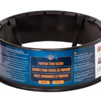 Flame King Propane Tank Base, 20-40 lb, Black