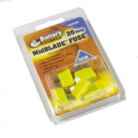 WirthCo 20 Amp Yellow Blade ATO/ATC Fuse, Pack of 5
