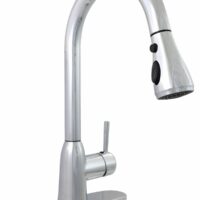 Phoenix Products Kitchen Faucet, High Arc, Chrome Silver, 3 Modes