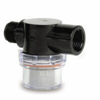 SHURflo Fresh Water Pump Strainer, 1/2 Inch Male NPS, Female NPSM Outlet